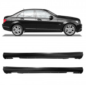 SPOILER LATERAL ESTILO C63 MERCEDES BENZ W204 CLASSE C W204