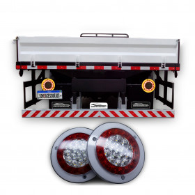 LANTERNA TRASEIRA SINALIZADORA  LED  12v Vo6