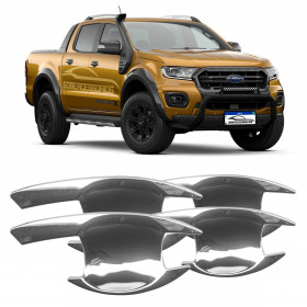 APLIQUE CONCHA DE MAÇANETA FORD RANGER CROMADO Vo6