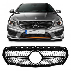 GRADE MERCEDES CLA W117 DIAMOND CROMADO Vo6