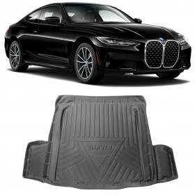 TAPETE BANDEJA PROTETOR PORTA MALAS BMW SERIE 4 PRETO Vo6