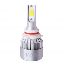 KIT LAMPADA SUPER LED H1 12V 24V 36W 3600 LUMENS PRATA Vo6 