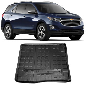 TAPETE BANDEJA PROTETOR PORTA MALAS GM EQUINOX PRETO Vo6