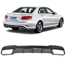 DIFUSOR TRASEIRO MERCEDES BENZ E63 W212 PRETO Vo6