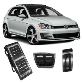 JOGO DE PEDALEIRA VOLKSWAGEN GOLF JETTA TIGUAN AUDI A3 Vo6
