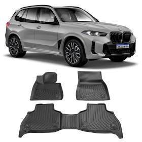 JOGO TAPETE BANDEJA INTERNO BMW X5 G05 EMBORRACHADO Vo6