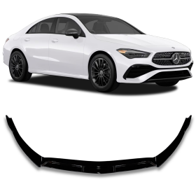 SPOILER DIANTEIRO MERCEDES CLA W118 BLACK PIANO Vo6