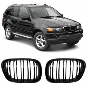 GRADE DIANTEIRA BMW SERIE X5 E X6 E53  DOUBLE SLAT Vo6 