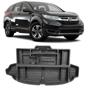 CAIXA ORGANIZADORA DE PORTA MALAS HONDA CRV PRETO Vo6