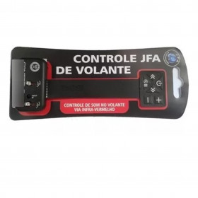 CONTOLE DE SOM NO VOLANTE VIA INFRA VERMELHO  JFA 402 IR