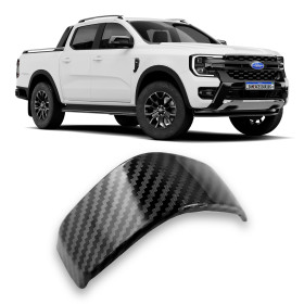MOLDURA APLIQUE CÂMBIO FORD RANGER FIBRA DE CARBONO Vo6