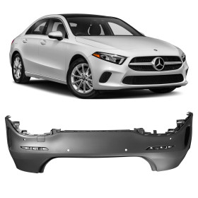 PARA-CHOQUE TRASEIRO MERCEDES BENZ CLASSE A W177 ESTILO A45