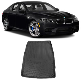 TAPETE BANDEJA PORTA-MALAS BMW SERIE 5 F10 PRETO Vo6 