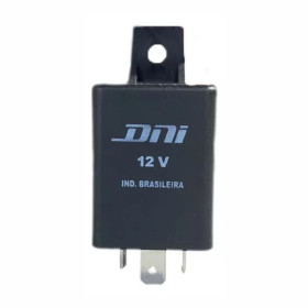 RELE DE PISCA 4 TERMINAIS 12V COM SUPORTE DNI