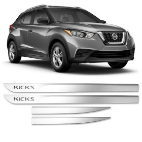 FRISO LATERAL NISSAN KICKS CROMADO