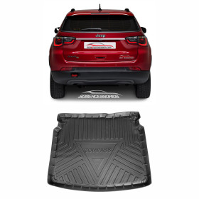 TAPETE BANDEJA PORTA MALAS JEEP COMPASS EMBORRACHADO AUTOMOTIVO Vo6