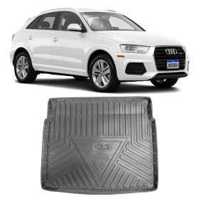 TAPETE BANDEJA PORTA MALAS AUDI Q3 EMBORRACHADO AUTOMOTIVO Vo6