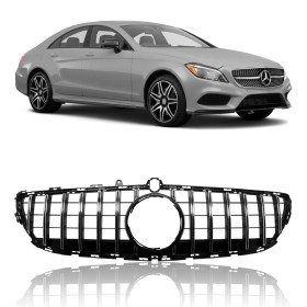 GRADE MERCEDES CLASSE CLS C218 GTR AMG CROMADO Vo6
