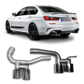 PONTEIRA DE ESCAPAMENTO MODELO M3 BMW F30 CROMADO Vo6