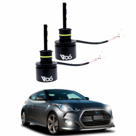 KIT LAMPADA ULTRA LED H7 12/24V HEADLIGHT 6000K Vo6
