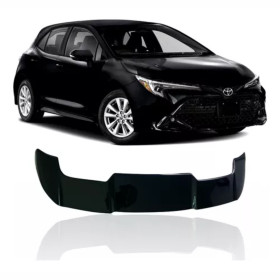 AEROFOLIO TRASEIRO COROLLA HATCHBACK BLACK PIANO Vo6