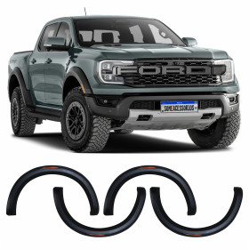 MOLDURA APLIQUE ALARGADOR PARALAMA FORD RANGER MODELO SPORT Vo6