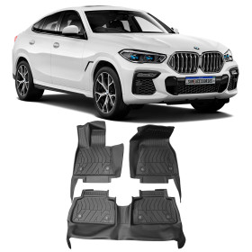 JOGO DE TAPETE BANDEJA INTERNO BMW X6 Vo6
