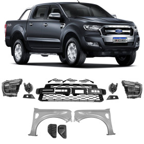 BODY KIT FORD RANGER DIANTEIRO T6 T7 T8 PARA MODELO T9 RAPTOR Vo6