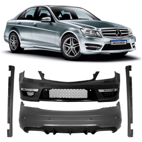 BODY KIT TRANSFORMA MERCEDES BENZ CLASSE C  W204 PARA C63 COMPLETO Vo6