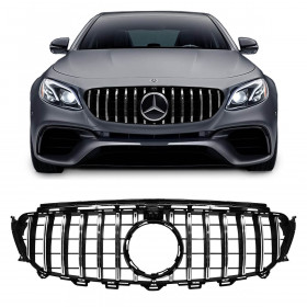 GRADE MERCEDES CLASSE E W213 GTR CROMADO ENTRADA CAMERA Vo6