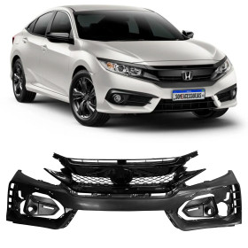 BODY KIT TRANSFORMAÇÃO COMPLETO HONDA CIVIC G10 TYPE-R Vo6