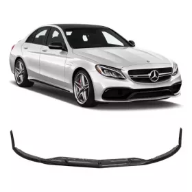 SPOILER DIANTEIRO MERCEDES W205 C63 FIBRA DE CARBONO VO6