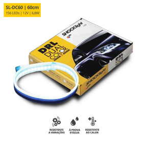 FITA LED DUAL COLOR 60CM 3000 6000K 12V 6,8W 156 LEDS  SHOCKLIGHT SL-DC60