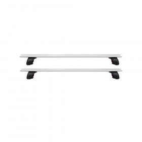 RACK TETO ALUMINIUM BARRA COM CHAVE E GANCHO CINZA MK2 5807KX5807