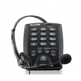 TELEFONE HEADSET TELEMARKETING ELGIN HST-6000