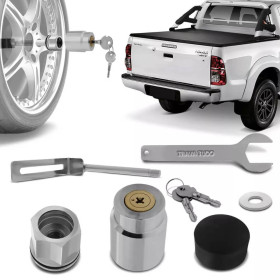 TRAVA ANTI FURTO ESTEPE PICK UPS TRAVA TUDO REF 5001