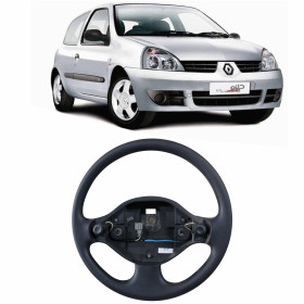 VOLANTE RENAULT CLIO SEM ACIONADOR BUZINA ORIGINAL Vo6
