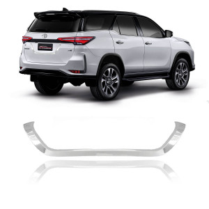 APLIQUE TAMPA PORTA MALA HILUX SW4 CROMADO