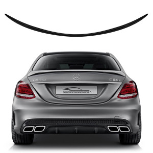 AEROFOLIO SPOILER TRASEIRO MERCEDES CLASSE C W205 BLACK PIANO 14033 Vo6