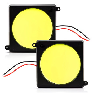 PAR LUMINÁRIAS 54 LEDS BIVOLT UNIVERSAL, CAMINHÕES, VANS Vo6