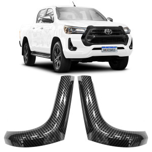 MOLDURA APLIQUE SAÍDA DE AR LATERAL TOYOTA HILUX Vo6