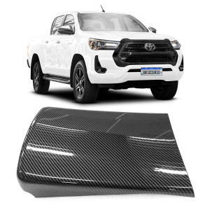 MOLDURA APLIQUE CENTRAL TRASEIRA SEM SAÍDA DE AR TOYOTA HILUX Vo6