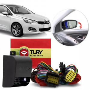 ACIONADOR INCLINAÇÃO RETROVISORES ELÉTRICOS TURY CITROEN C4 2014 EM DIANTE 