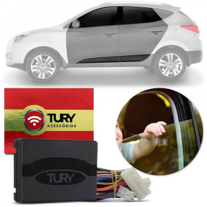 ACIONADOR VIDRO TURY ANTIESMAGAMENTO HYUNDAI IX35 2010 EM DIANTE KIA SPORTAGE 2010 ATE 2016