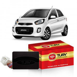 ACIONADOR VIDRO TURY ANTIESMAGAMENTO KIA PICANTO 2012 ATE 2017 PRO4.11T