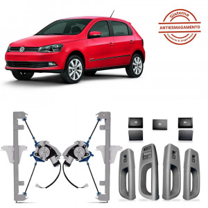 KIT VIDRO ANTIESMAGAMENTO VW GOL VOYAGE G5 GOL VOYAGE G6 ATE  2014 4 PORTAS DIANTEIRO TRAGIAL PAKVVW