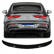 AEROFÓLIO TRASEIRO MERCEDES CLA W118 200 220 250 BLACK PIANO Vo6