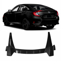 AEROFÓLIO TRASEIRO SUPERIOR HONDA CIVIC G10 BLACK PIANO Vo6
