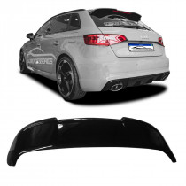 AEROFÓLIO TRASEIRO AUDI A3 HATCHBACK BLACK PIANO VO6