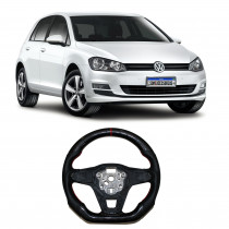 VOLANTE ESPORTIVO VW GOLF EM CARBONO Vo6 